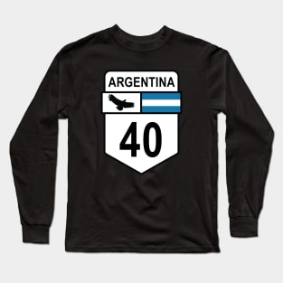 Ruta 40 Argentina Long Sleeve T-Shirt